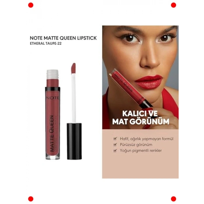 Kalıcı Likit Ruj - Etheral Taupe Kahverengi