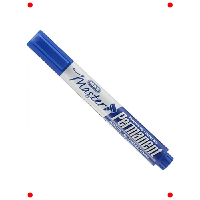 Kalıcı Mavi Markör Kalemi