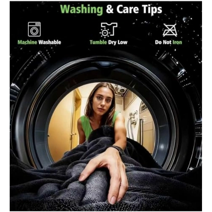 Kalın Oto Kurulama Havlusu, 50x80 cm Çift Taraflı