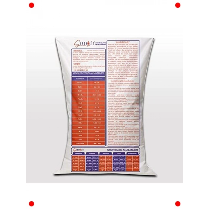 Kalın Taneli Bahçe Vermiküliti 5 Litre