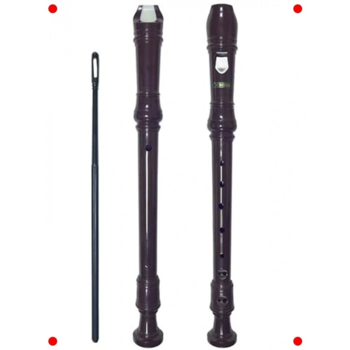 Kaliteli Kahverengi Blok Flüt - Başlangıç Seviy