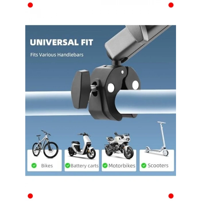 Kamera Gidon Montajı - Bisiklet & Motosiklet