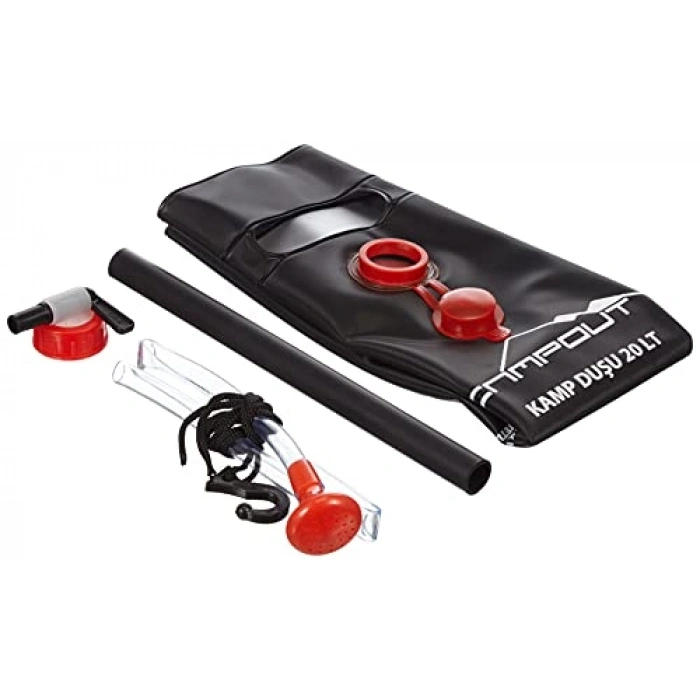 Kamp Duşu 20 Lt, Renkli, Stant