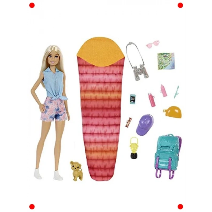 Kamp Macerası Oyun Seti - Köpek ve Aksesuarlarla