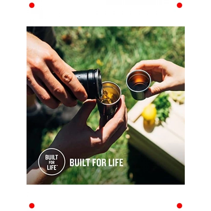 Kamp ve Piknik İçin Paslanmaz Çelik Shot Bardak Seti