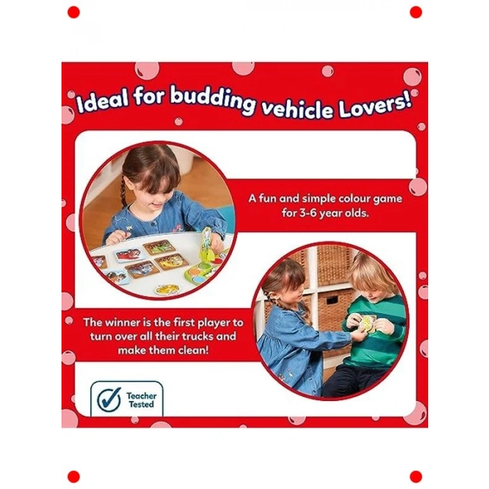 Kamyon Temalı Eğlenceli Kutu Oyunu