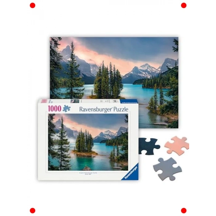 Kanada Manzarası Puzzle - 1000 Parça Yetişkin Yapbozu