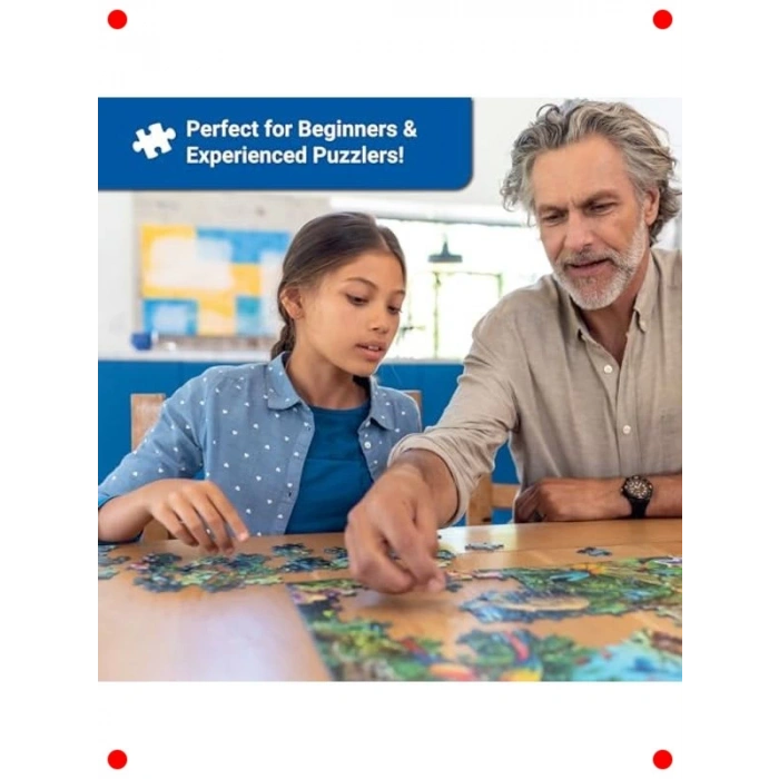 Kanada Manzarası Puzzle - 1000 Parça Yetişkin Yapbozu