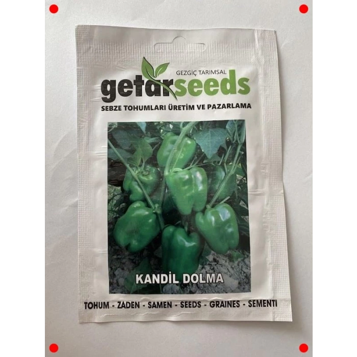 Kandil Dolma Biber Tohumu - İdeal Doldurmalık Biber