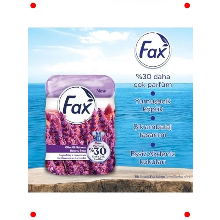 Kapadokya Lavanta Kokulu Katı Sabun Seti 4x70g