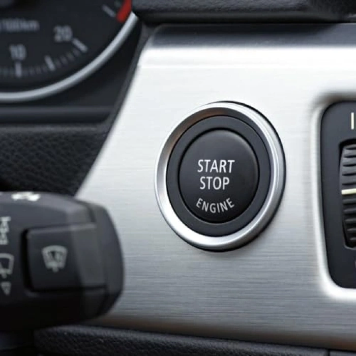 Kapak Siyah Düğme Kapağı BMW 3 Serisi E90 2005-2011 Uyumlu