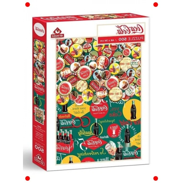 Kapakların Yolculuğu 500 Parça Yapboz