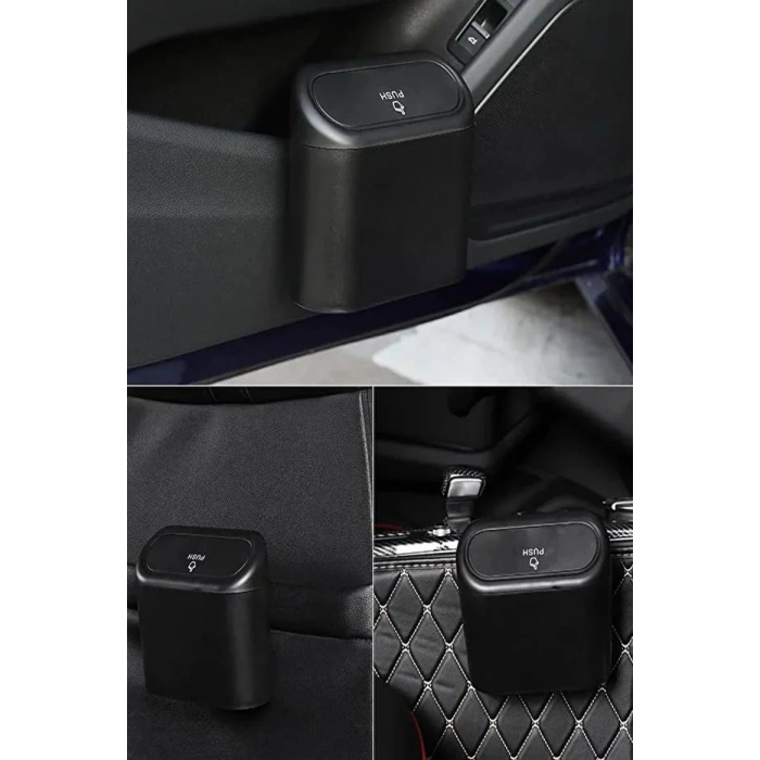 Kapaklı Araba Çöp Kutusu, Pratik Kullanım İçin