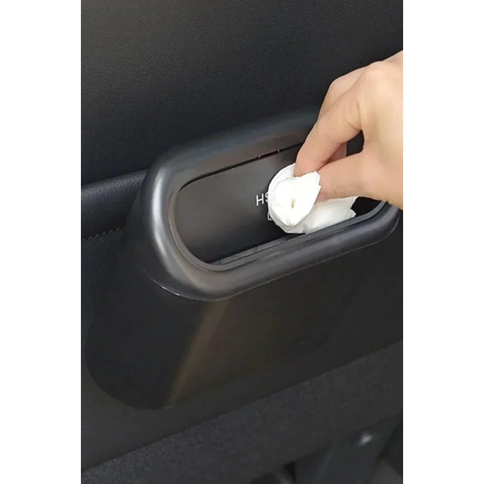 Kapaklı Araba Çöp Kutusu, Pratik Kullanım İçin