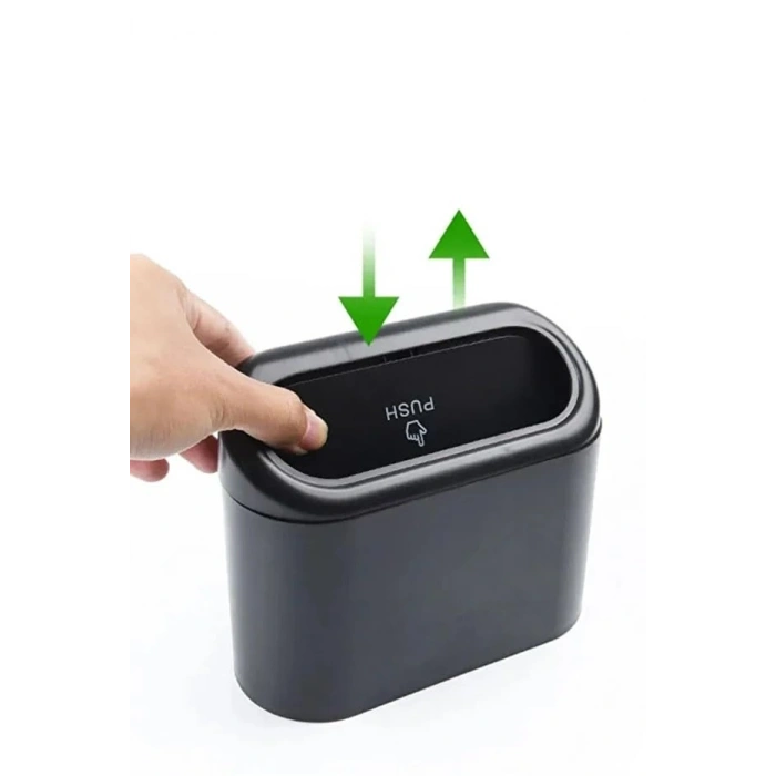 Kapaklı Araba Çöp Kutusu, Pratik Kullanım İçin