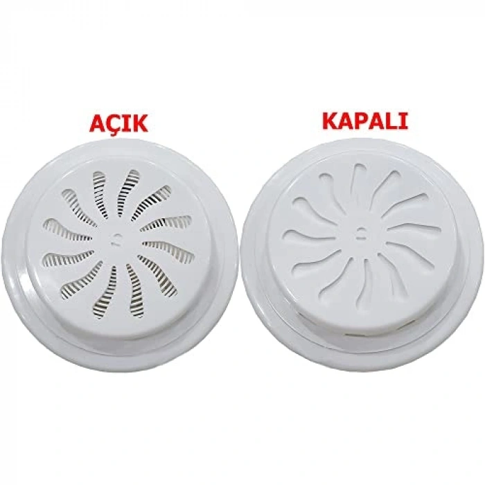 Kapaklı Ayarlanabilir Doğalgaz Cam Menfezi, Aç/Kapa Özelliği