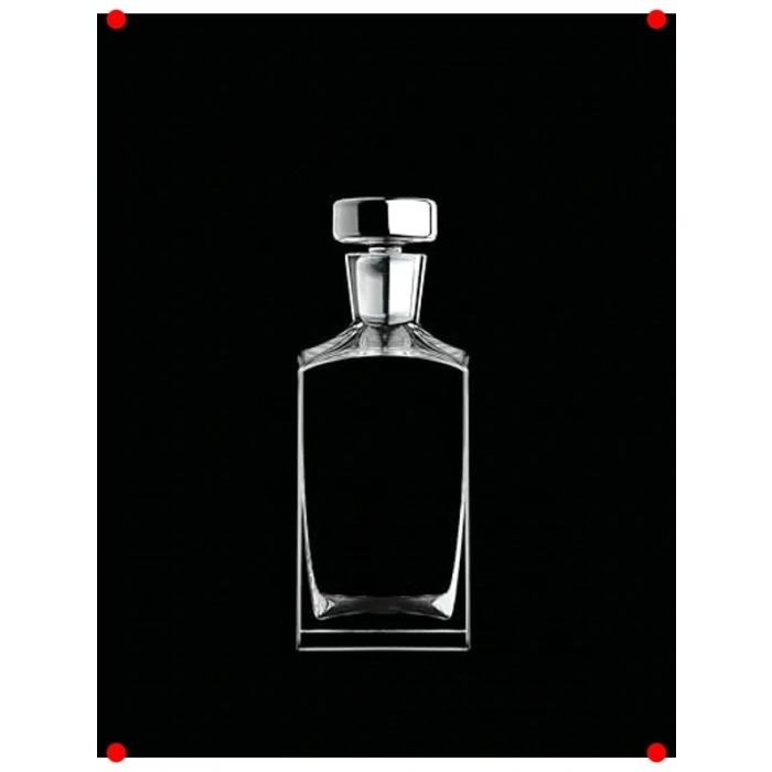 Kapaklı Cam Şişe - Küçük Boy