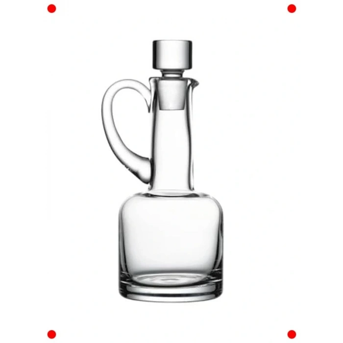 Kapaklı Cam Yağlık & Sirkelik Seti