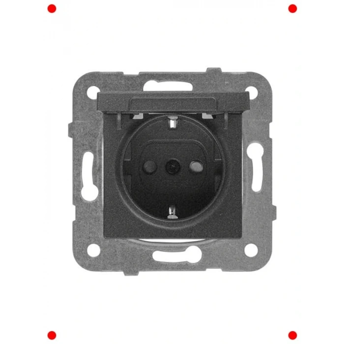 Kapaklı Çocuk Korumalı Topraklı Priz