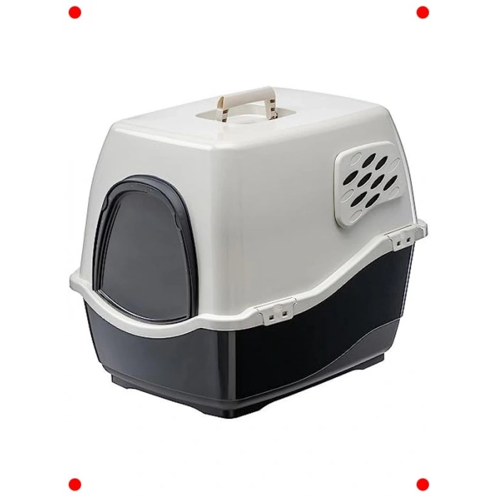 Kapalı Kedi Tuvaleti 2 Koku Filtreli