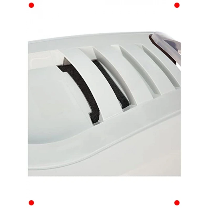 Kapalı Kedi Tuvaleti Kırmızı 53 CM