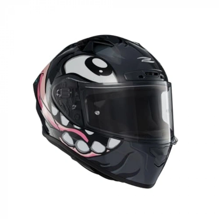 Kapalı Motosiklet Kaskı, Grey Renk, S Boy