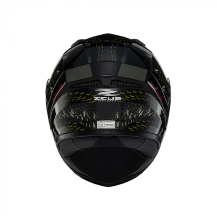 Kapalı Motosiklet Kaskı Red L Boy