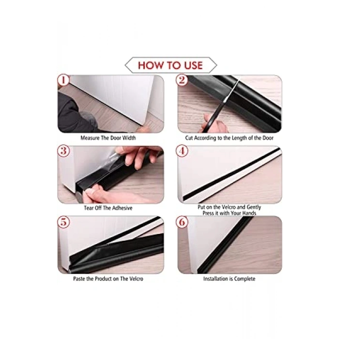 Kapı Altı Rüzgar Önleyici Sünger, Isı Yalıtım Özelliği ile