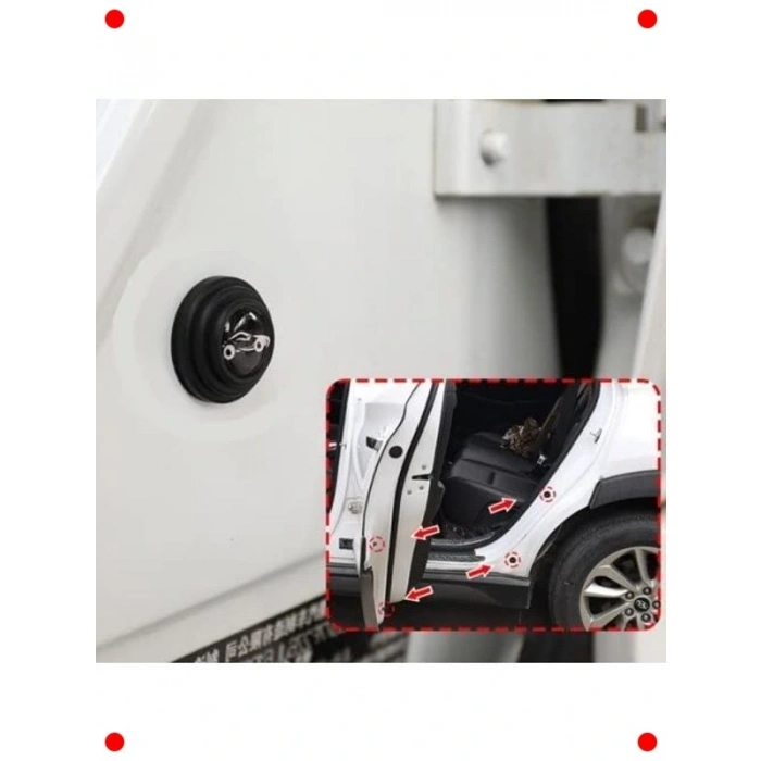 Kapı Darbe Emici ve Ses Yalıtım Pedi (10 Adet)