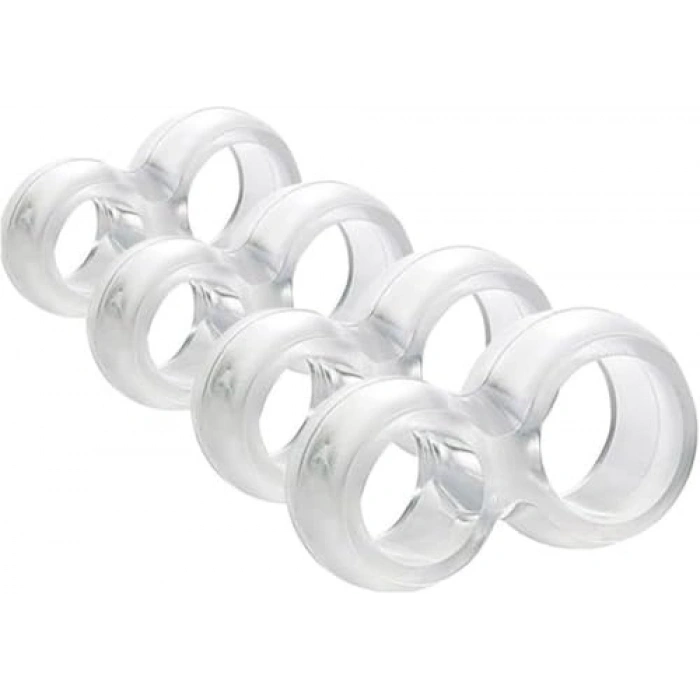 Kapı Kolu Stoperi, Duvar Koruyucu Tampon, Silikon Durdurucu, 6 Adet