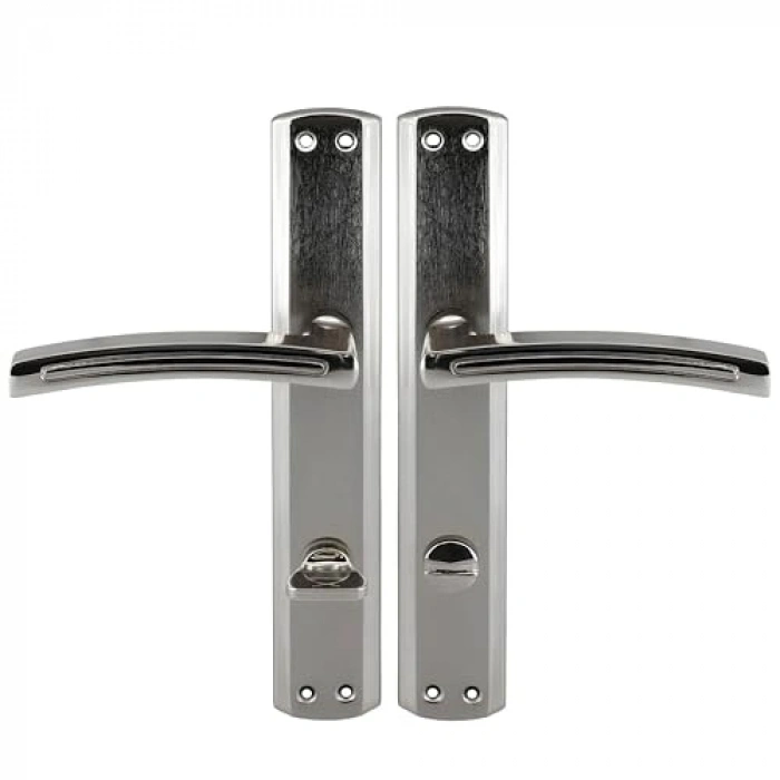 Kapı Kolu Takımı, Nikel İnox, Aynalı ve Kilitlenebilir