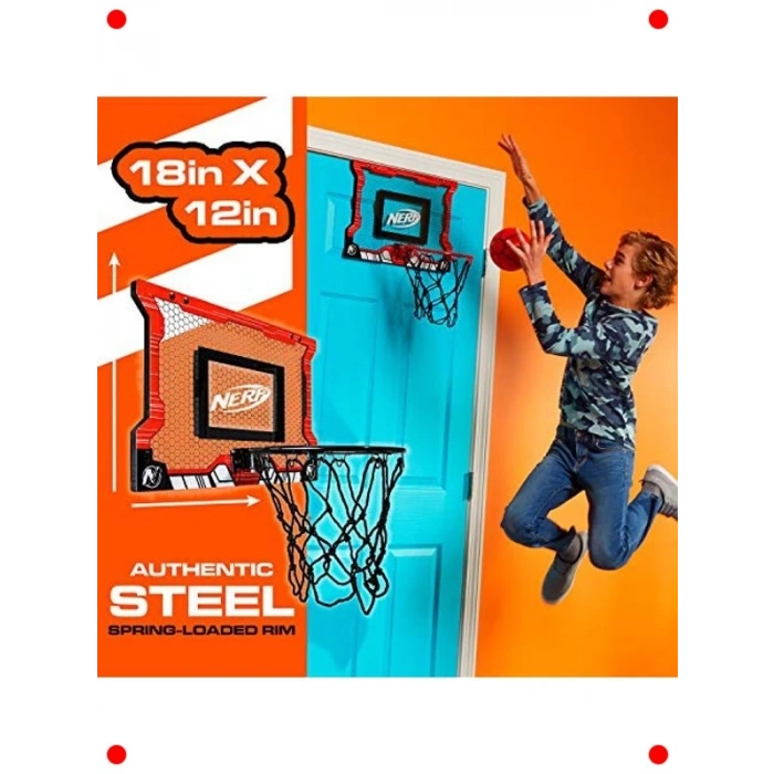 Kapı Üstü Mini Basketbol Seti: Çelik Çemberli