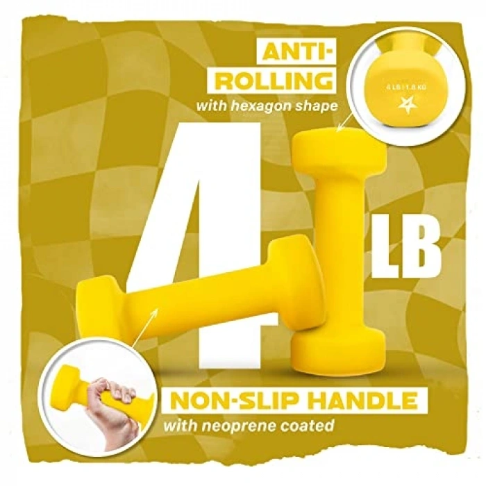 Kaplamalı 2li Dumbbell Ağırlık Seti