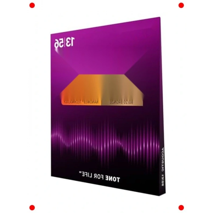 Kaplamalı Bronz Akustik Gitar Teli - Uzun Ömürlü 013-056