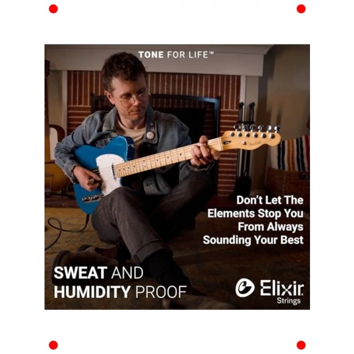 Kaplamalı Elektro Gitar Telleri, Custom Light (.009-.046)