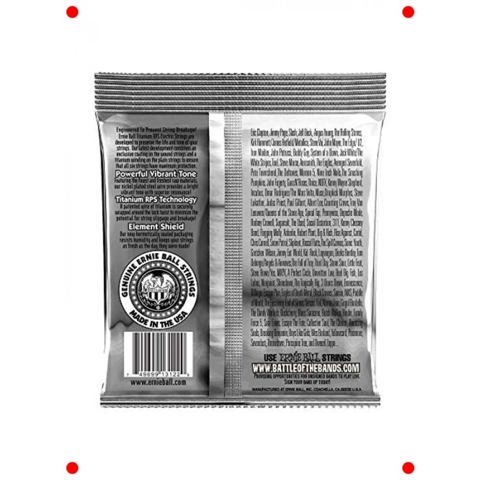 Kaplamalı Elektro Gitar Telleri - Hibrit Ölçü (9-46)