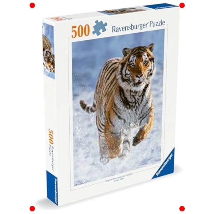 Kaplan Temalı Yetişkin Yapbozu - 500 Parça