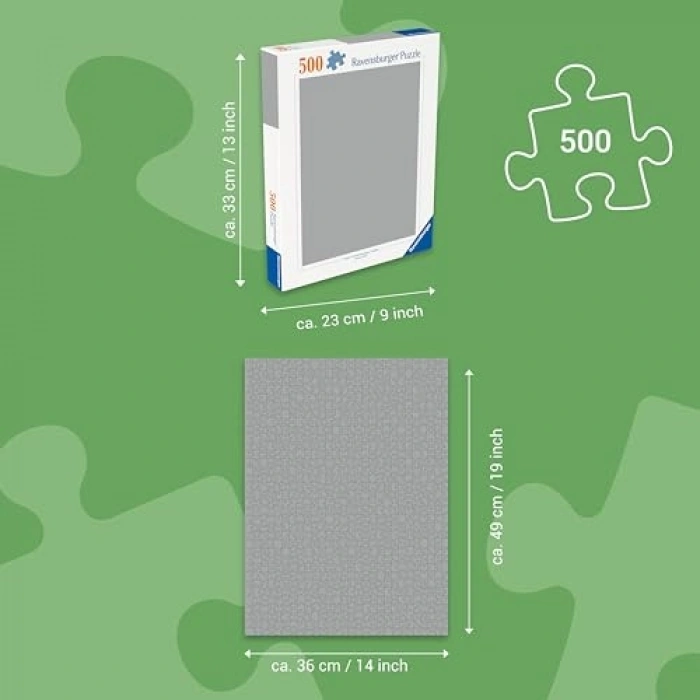 Kar ve Kedi Temalı 500 Parça Yapboz