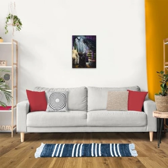 Kar ve Kedi Temalı 500 Parça Yapboz