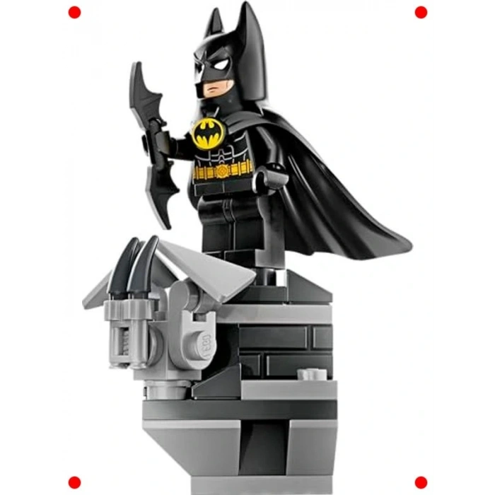 Kara Kahraman Minifigür Seti (Retro Tasarım)