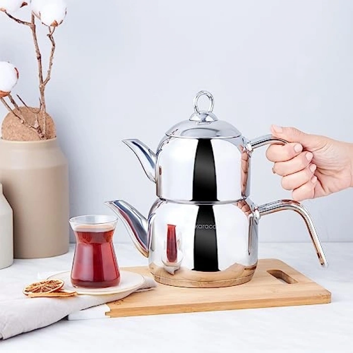 Karaca  İndüksiyon Tabanlı ni Çaydanlık Takımı