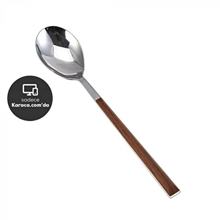 Karaca Salzburg Ahşap Tekli Yemek Kaşığı 20 cm