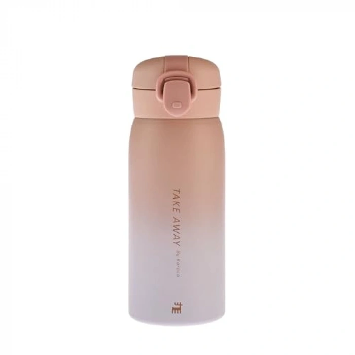 Karaca Skyfall Çelik Sızdırmaz Termos 350 ml Pembe