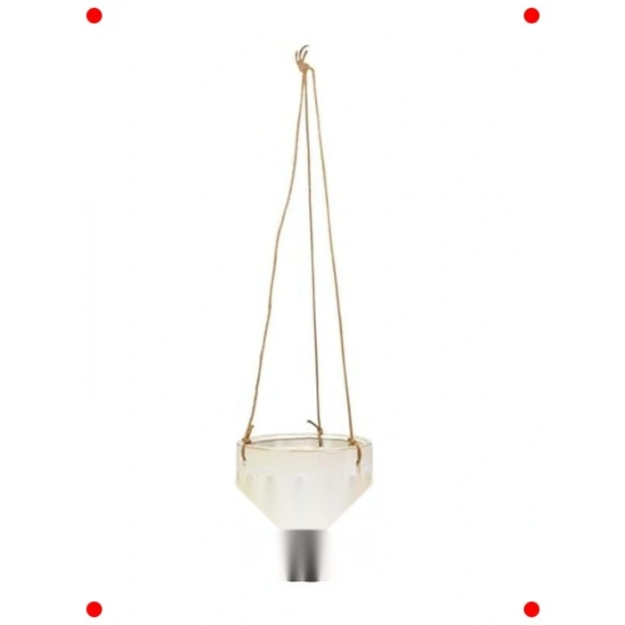 Karamel Askılı Serak Saksı 14x13 cm