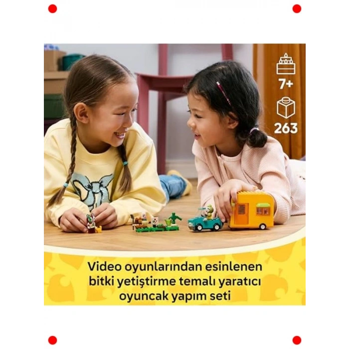 Karavan ve Bahçe Dükkanı Yapım Seti (263 Parça)