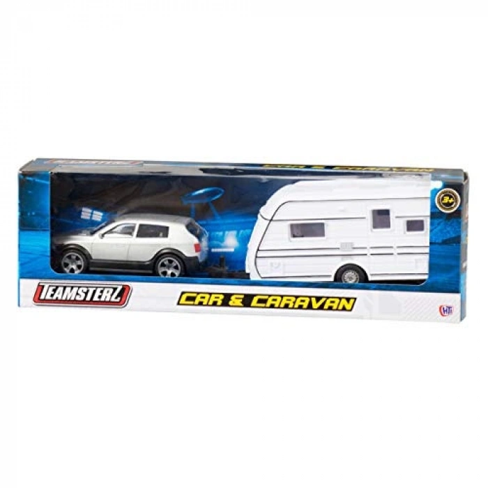 Karavanlı Araç Seti, 2 Renk ve 9 Detaylı Parça