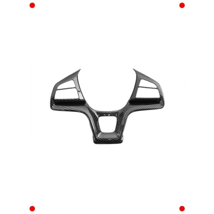 Karbon Desenli Direksiyon Trim Kapağı