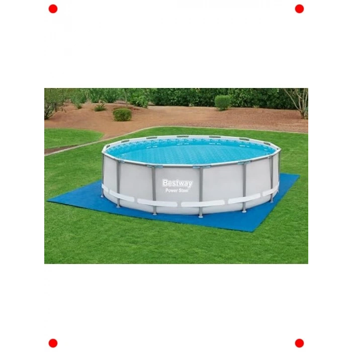 Kare Havuz Zemin Koruyucu Örtü 4,88m x 4,88m