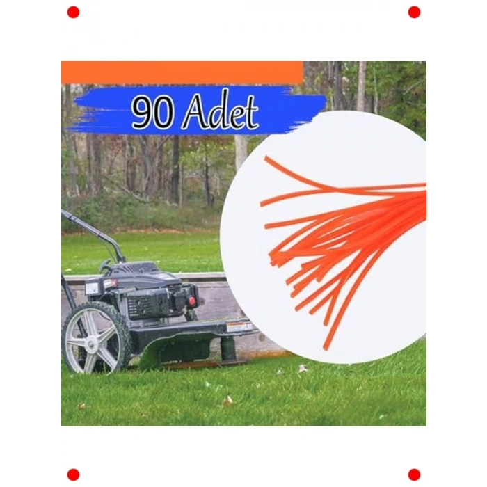 Kare Misina ve Metal Tırpan Başlığı Seti