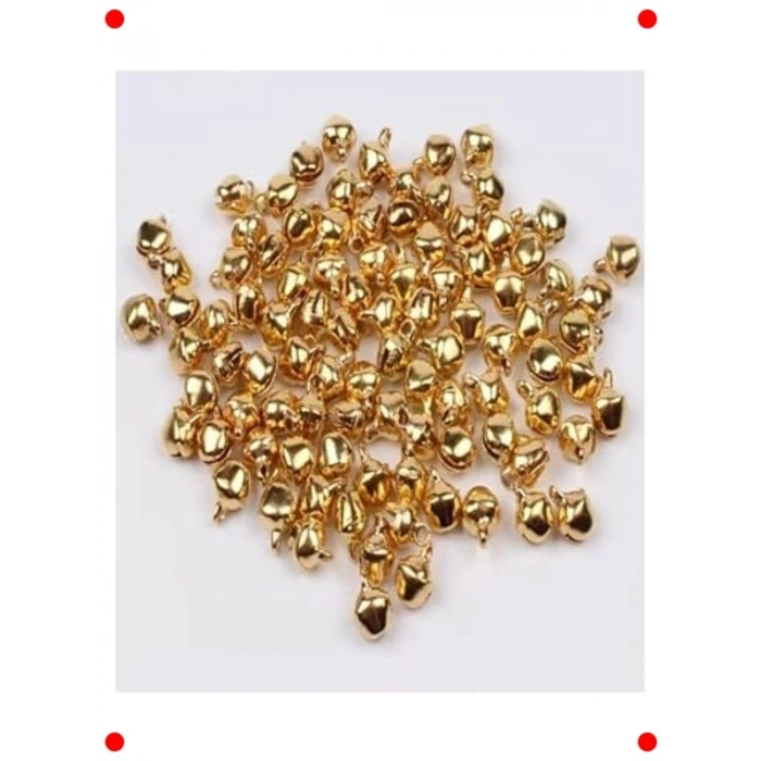 Karışık Renk El İşi Zilleri - 12mm, 100 Adet